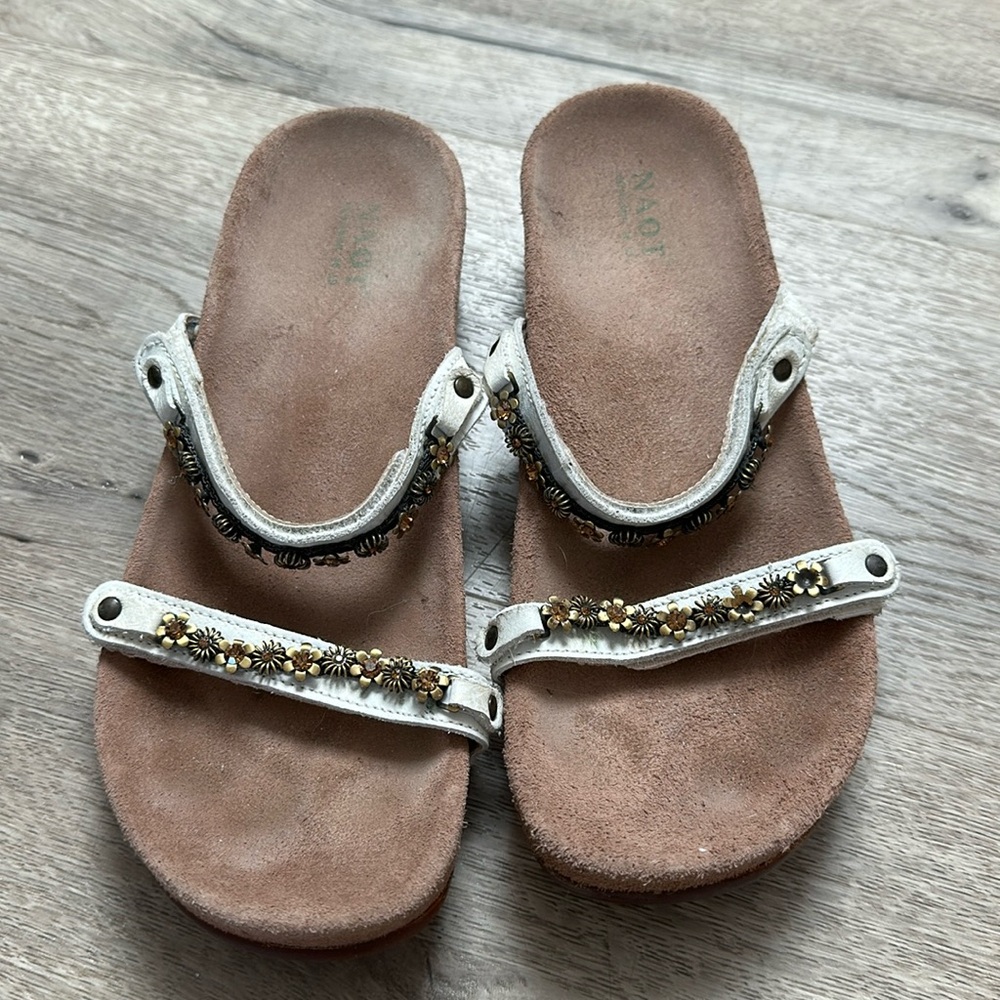 Naot Martini Jeweled Sandals 6